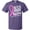 Purple, variant on Inktastic Never Stop Fighting Breast Cancer Awareness T-Shirt