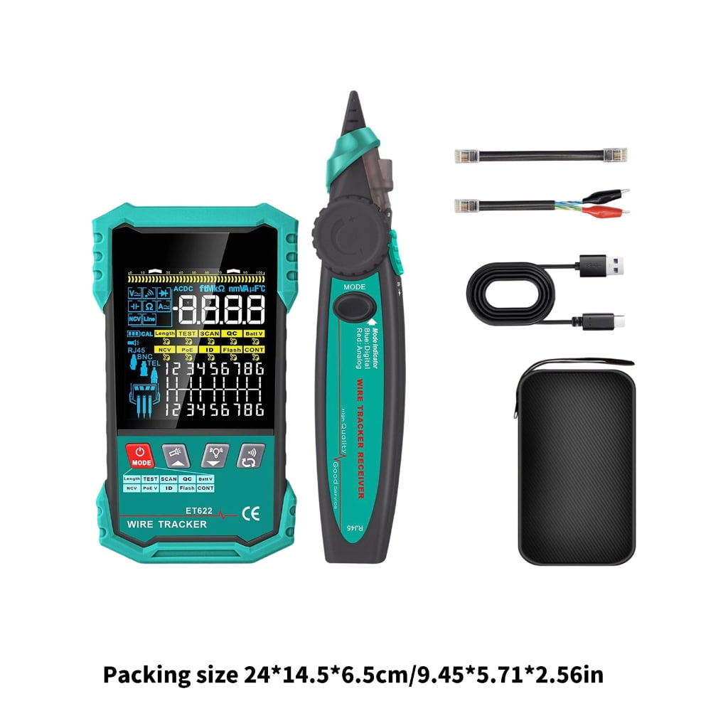 MOMOJIA Integrated Multifunctional Voltage Meter Networks Line Trackers Tester Tool For Professional Electricians And Engineers