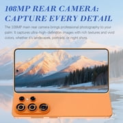 Smartphone, 108MP+78MP Camera, 8000mAh Battery, 6.99 QHD+ Display, 4+64GB, Snapdragon 8 Elite Gen5, 5G Phone, Face & Fingerprint Unlock, Dual SIM/GPS – Long Lasting Gaming Phone, Orange