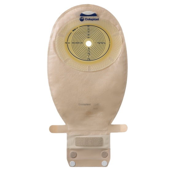 SenSura Xpro Ostomy Pouch Drainable 1.25" Stoma 11.5"L 1pc System Opaque 15993, 10 Ct