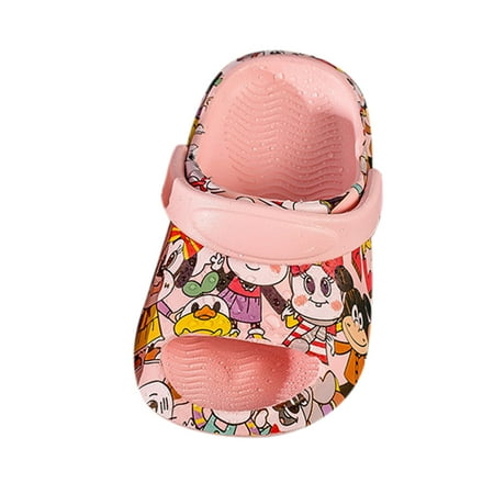 

cngelg Toddler Kids Baby Boys Girls Cute Cartoon Animal Non-Slip Slippers Shoes Toddler Slippers Size 6 Girls Kid Bedroom Slipper Kids Slippers Size 30