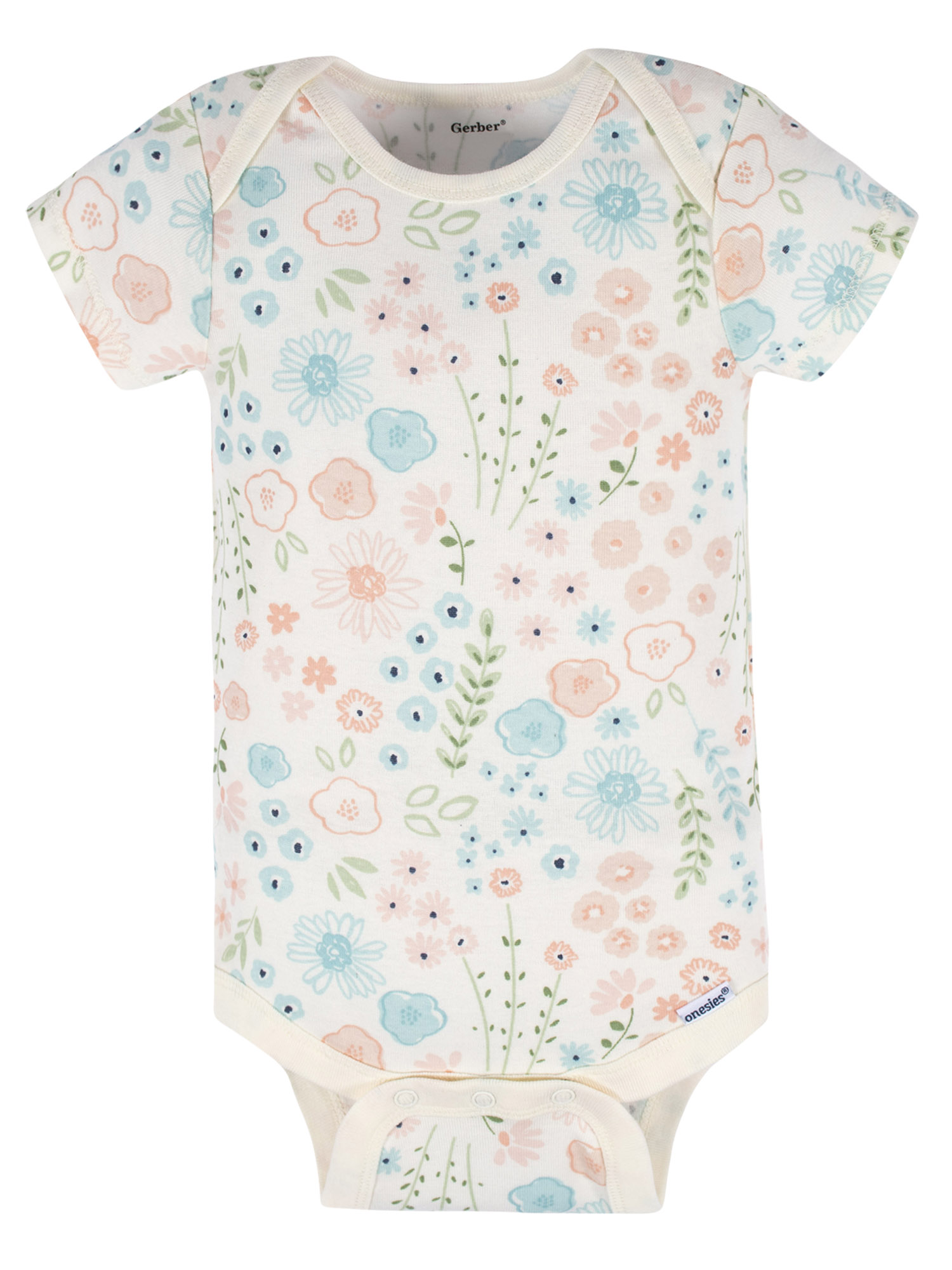 Gerber Baby Girl Bodysuit, 3-Pack, Sizes Preemie -12 Months