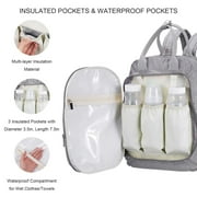 bellema backpack for diapers, breast pumps, bottles and more