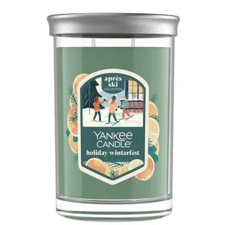 Yankee Candle Après Ski Collection Holiday Winterfest Large 2-Wick Tumbler Candle
