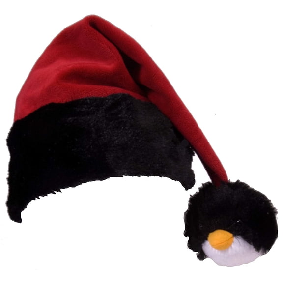 Wild Republic Penguin Tassel Santa Hat