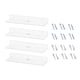 thumbnail image 4 of 4 estantes acrílicos montados en la pared, estantes flotantes transparentes y versátiles, organizador de almacenamiento de pared para dormitorio,, 4 of 9