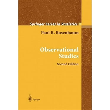 Springer Statistics: Observational Studies (Paperback)