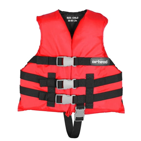 UPC 737826112111 product image for Airhead Universal Adult Personal Life Jacket and Flotation Device  Unisex  Red | upcitemdb.com