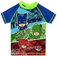 thumbnail image 2 of PJ Masks Boys Stripe Swim Set Blue Sizes 4-10, 2 of 3