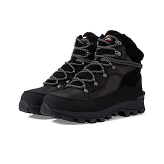 Hunter Explorer Commando Winter Snow Boot Black Leather Men’s 9 US 42 EU UK 8 Hunter Explorer Combat Boot (Men) | Nordstrom main image 2