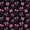 Black Hot Pink, variant on spefrowx Purple Leopard Print Bow Full Size Bedding Sets for Teens, Fashion Wildlife Print Full Size Bed in a Bag, Black Reversible, 7pcs