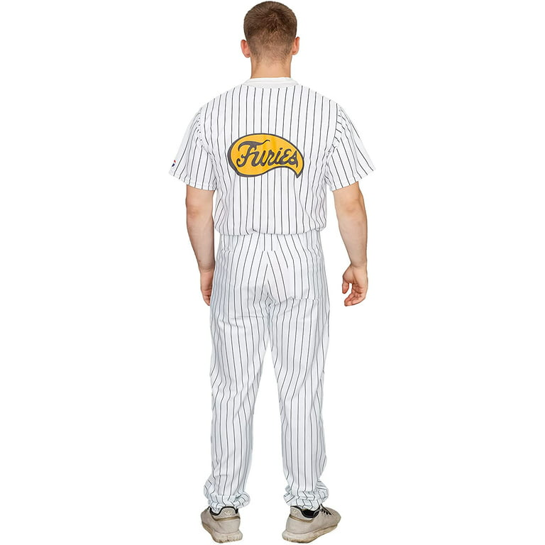 The Warriors Furies Pinstriped Baseball Jersey Costume - L