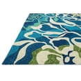 thumbnail image 2 of Loloi Ventura 3'6" x 5'6" Hand Hooked Rug in Aqua, 2 of 2