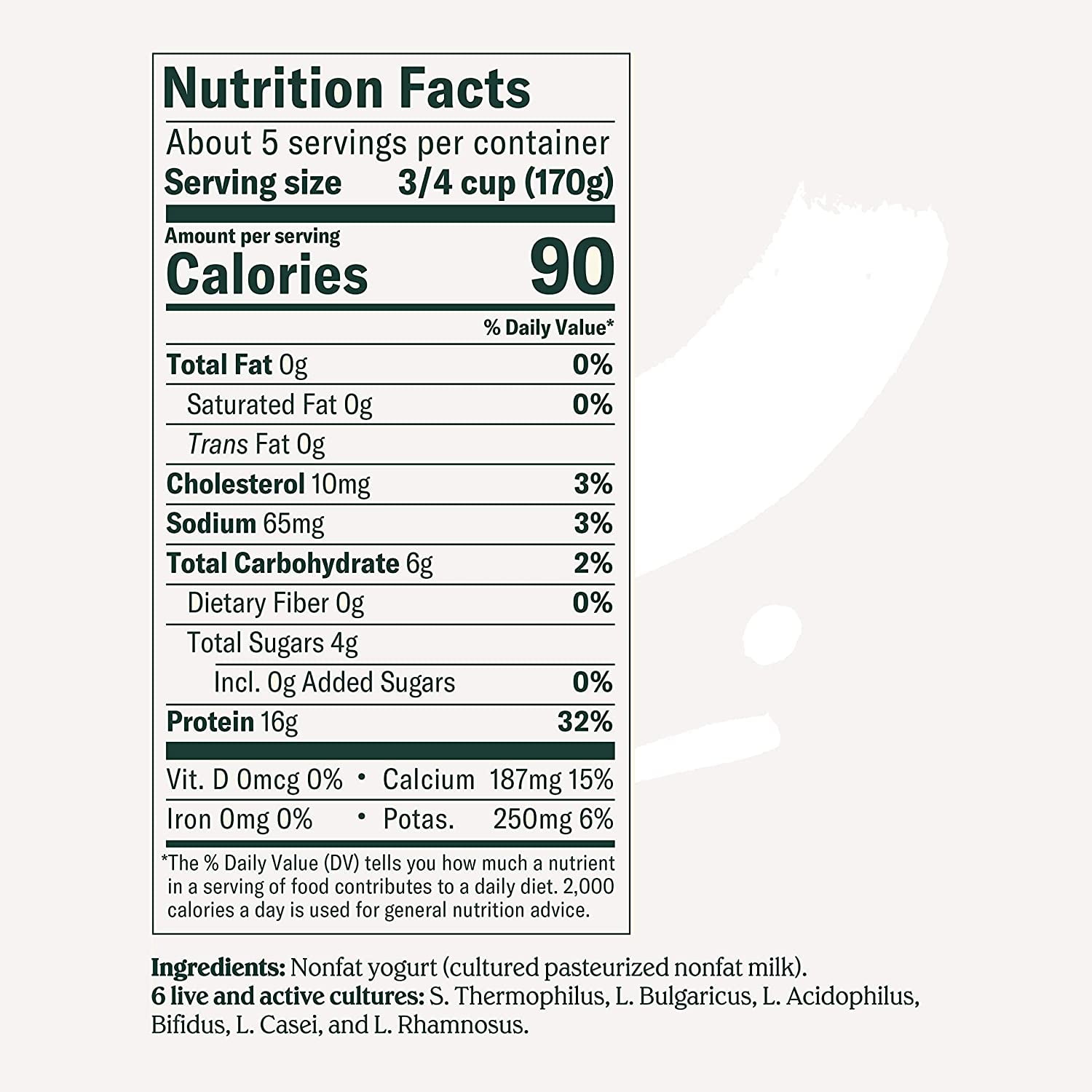 Chobani Plain Lowfat Greek Yogurt Nutrition Facts Besto Blog