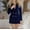 A369 Navy, variant on Women's Elegant Long Sleeve Blazer Dress Double Breasted V Neck Slim Fit Bodycon Mini Dress Work Office Professional Business Casual Formal Party Evening Cocktail Wear