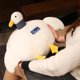 thumbnail image 2 of Duck Shape Hand Warmer Pillow Doll Plush Toy Big White Goose Winter Lumbar Support Cushion Home Decor heqiyong LED, 2 of 2