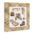 thumbnail image 3 of Stupell Industries Farmhouse Plaid Winter Sports Canvas Art, 24 x 24, by Geoff Allen, 3 of 8