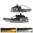 thumbnail image 4 of Car Driving Lamp, 2 Color Lighting 12V Dc Drl Lamp Dustproof Shockproof  For Teana 2013-2015 For Car, 4 of 8