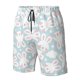 thumbnail image 4 of Balery Rabbit And Star Traje de Baño Estilo Hawaiano para Hombre, Shorts de Secado Rápido con Bolsillos-3X-Large, 4 of 6