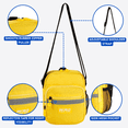 thumbnail image 6 of J World Crux Crossbody Sling Pack, Tangerine Yellow, 6 of 6