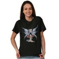 thumbnail image 3 of Betty Boop Cartoon Butterfly Mushroom Women's Graphic T Shirt Tees Brisco Brands M, 3 of 5