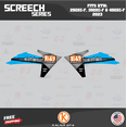 thumbnail image 2 of Kalair GFX Graphics Kit for KTM ENDURO 4-STROKE 250XC-F, 350XC-F and 450XC-F (2023) Screech Series, 2 of 5