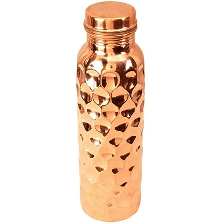 

SAI DECORATIVE Diamond Copper Water Bottle 1 Liter (Pic-1)