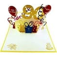 thumbnail image 2 of iGifts And Cards Happy 90th Birthday With Lots of Presents 3D Pop Up Greeting Card - Ninety, Awesome Gift, Cute, Fun, Unique, Special Occasion, Celebration, Husband, Wife, Best Friend, Congratulations, 2 of 5