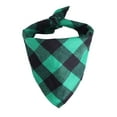 thumbnail image 3 of Diceymbol Reversible Plaid Dog Bandana Soft Fabric Triangle Scarf for Small/Medium/Large Pets, Perfect for Birthdays/Weddings/Travel, 3 of 6