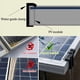 thumbnail image 4 of 40 Piezas Hebilla de Drenaje de Panel Fotovoltaico Placa de Superficie Clip de Drenaje de Agua de Panel Solar para Drenaje de Panel Solar Negro 40 mm, 4 of 8