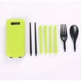 thumbnail image 5 of STARLIGHT- Portable Fold Tableware Three-Piece Suit With Storage Box Chopstick Fork Spoon, 5 of 5