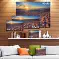 thumbnail image 3 of Trodden Sandy Beach at Sunset - Seashore Canvas Art Print, 3 of 4