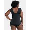 thumbnail image 5 of Time and Tru Women's and Women's Plus Plunge One Piece Swimsuit, Sizes XS-3X, 5 of 5