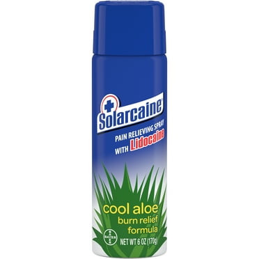 Solarcaine Cool Aloe Burn Relief with Aloe Vera, 6 Ounce Spray