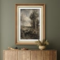 thumbnail image 4 of IDEA4WALL Premium Frame Wall Art The Vale of Dedham by Artist John Constable Classical Historical Print Fine Art Traditional Artwork for Living Room, Bedroom, Office - 26"x36" Natural with Matte, 4 of 5