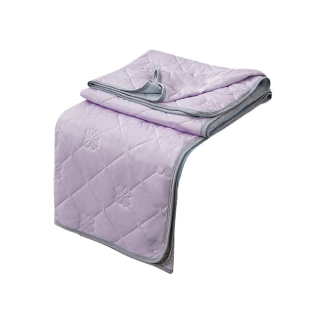 Couverture d'Été 100x150cm Couette Double - Bleu et Violet Couette Double Adaptée à Toutes les Saisons Couverture Douce Couverture Rafraîchissante Violette