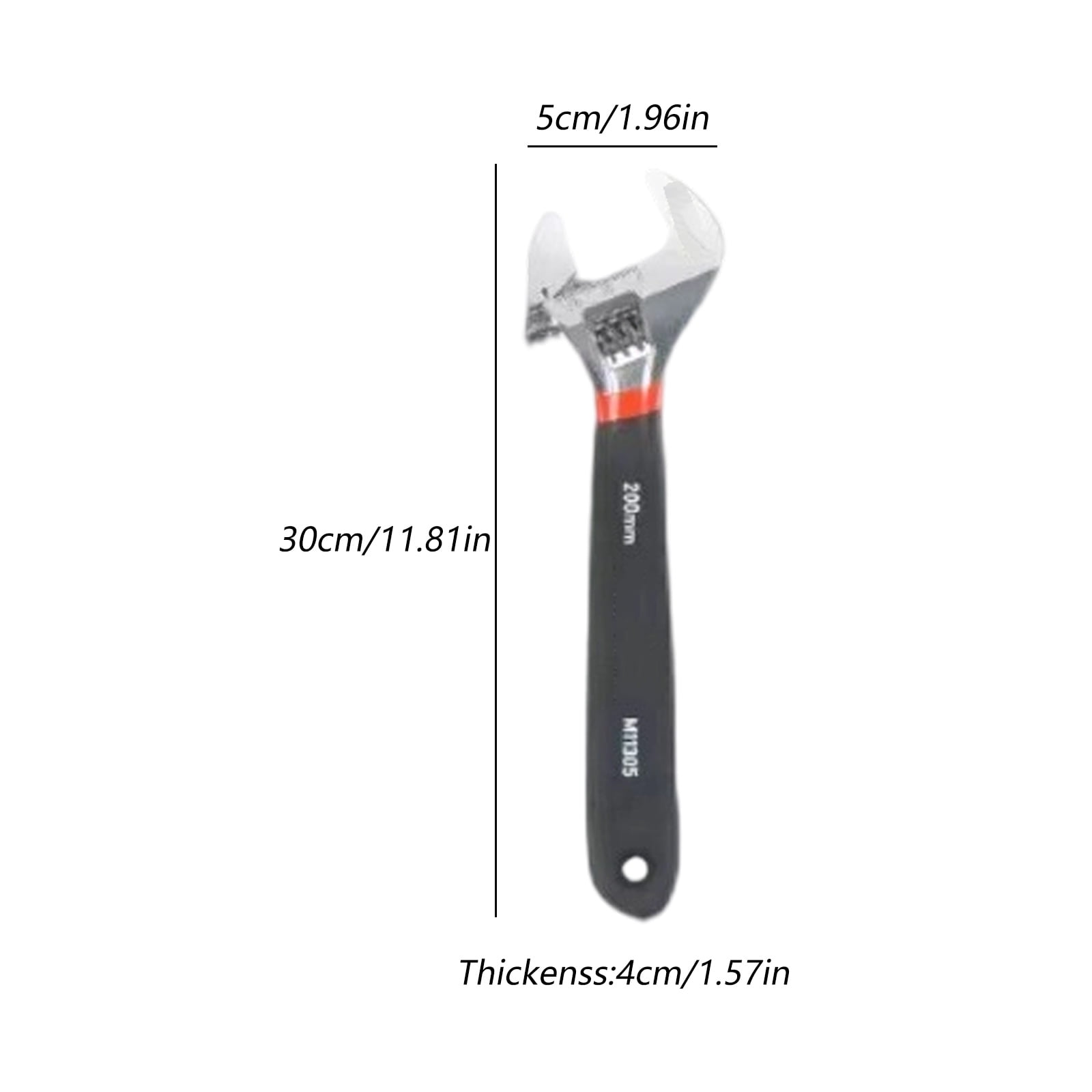 Multifunctional Adjustable Wrench Tool Multipurpose Pipe Wrench Wrench Suitable for Car Maintenance Household Tool