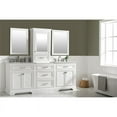 Design Element Milano 96" Double Sink Bathroom Vanity Modular Set in