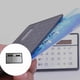 thumbnail image 2 of Solar Power Thin Calculator Credit Card 3.35x2.09Inch Not Need Battery For Home Office School Essential silver, 2 of 4