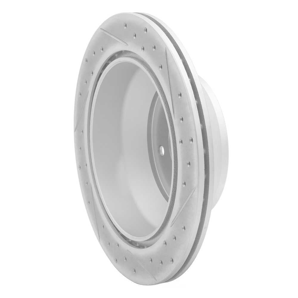 Dynamic Friction Company 830-48045L DFC Geoperformance Rotor - Drilled and Slotted