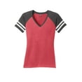 thumbnail image 5 of District Made Ladies Game V-Neck Tee DM476, 5 of 6