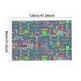thumbnail image 3 of JNHKLASR Cities Life Kids Carpet,Playmat Rug,Washable Traffic Road Cities Map,Educational Learning,Rug Carpet for Children Playroom,Living Room,Bedroom,Classroom Decor, 3 of 7