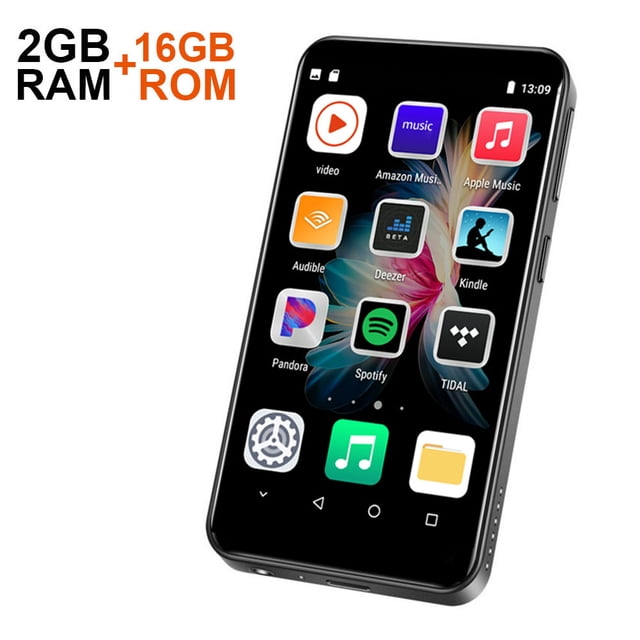 Reproductor MP3 MP4 WIFI reproductor MP3 deportivo sonido HiFi Compatible con Bluetooth para niños