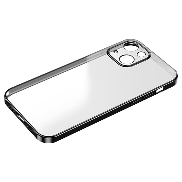 Para IPhone 13 Mini 5.4in Frosted Phone Case Galvanoplastia Agujero fino ultrafino