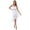 White, variant on HULIJA Women Sequin Ballet Dance Dress Ballerina Camisole Skirted Leotards Asymmetrical Lyrical Dress Green M