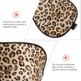 thumbnail image 3 of MasteelfCA 1 Pce Masque de Nuit Ajustable Design Léopard en Soie Bandeau Occultant, 3 of 8