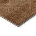 thumbnail image 3 of Addison Rugs Mayfield Premium Machine Washable Transitional Geometric Copper Rectangle Rug, 3' X 5' Machine Washable Transitional Geometric Copper Oversized Sherpa Throw Blanket, 3 of 6