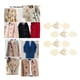 thumbnail image 5 of 8 botones de cuero con forma de cuerno para coser, ideales para abrigos, chaquetas y otros proyectos de confección. Beige, 5 of 9