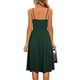 thumbnail image 2 of Vestidos casuales para mujer, sin mangas, de algodón, para playa, de verano, con tirantes finos, corte en A y bolsillos, 2 of 3
