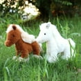 thumbnail image 6 of Real Life Horse Plush Dolls Stuffed Animal High Quality Super Realistic Pony Plush Toys Classic Birthday Gift For Children, 6 of 8
